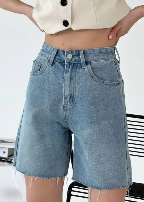 Женские джинсовые шорты бермуды( р-р 42.44.46)