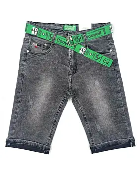 Бриджи джинсовые подростковые  удлиненные (10-14 лет)