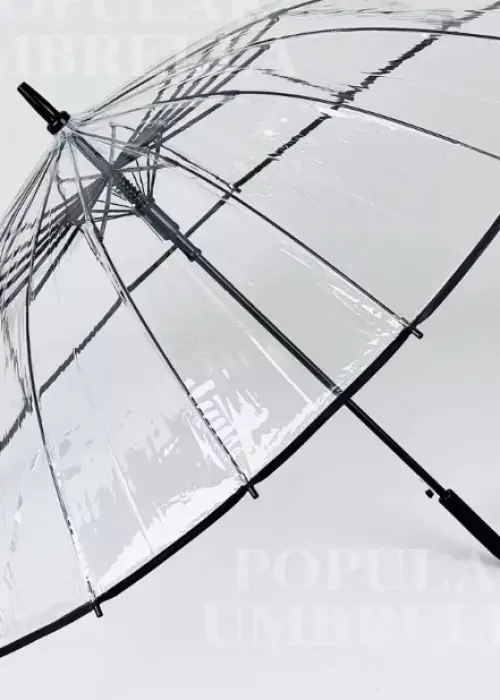 Зонт трость прозрачный ( 8 спиц)