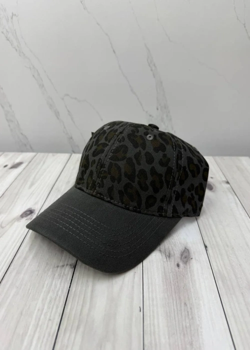 Кепка леопардовая унисекс (р-р 56-60)
