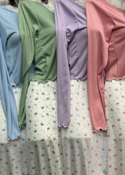 Пижамный комплект брючный женский (р-р 42-48)