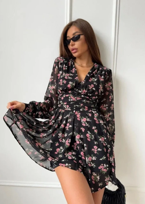 Платье корсетное шифоновое женское (р-р 42-44)