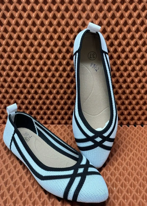 Балетки с узором вязаные женские (р-р 36-41)