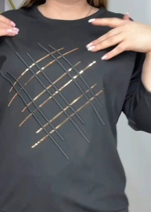 Лонгслив женский нарядный (р-р 50-54)