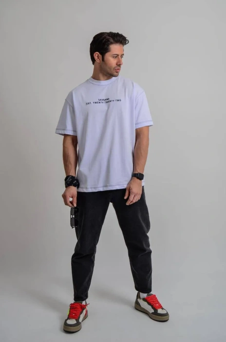 Футболка мужская с надписью (р-р M-4XL)