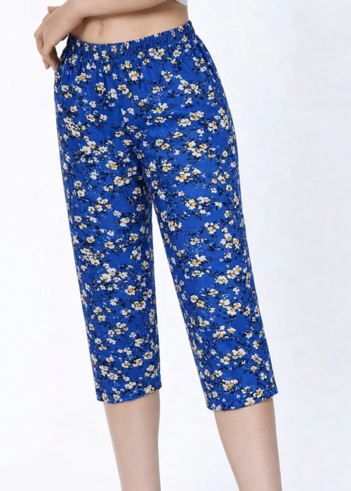 Бриджи женские в клетку, с карманами. Хлопок (46-56)