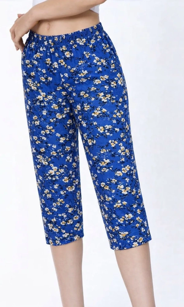 Бриджи женские в клетку, с карманами. Хлопок (46-56)