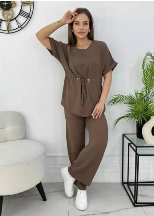 Костюм женский летний брючный (р-р 46-56)