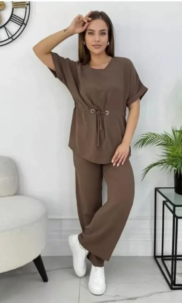 Костюм женский летний брючный (р-р 46-56)