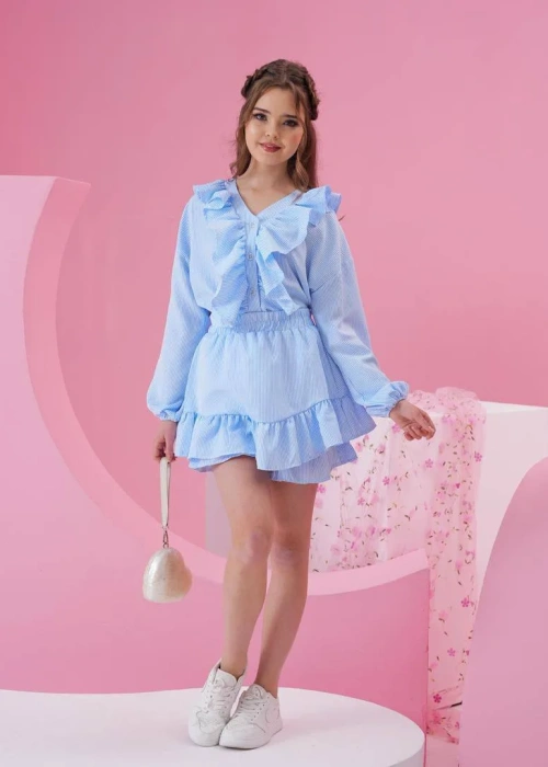 Костюм для девочки юбка-шорты (р-р 36-44)