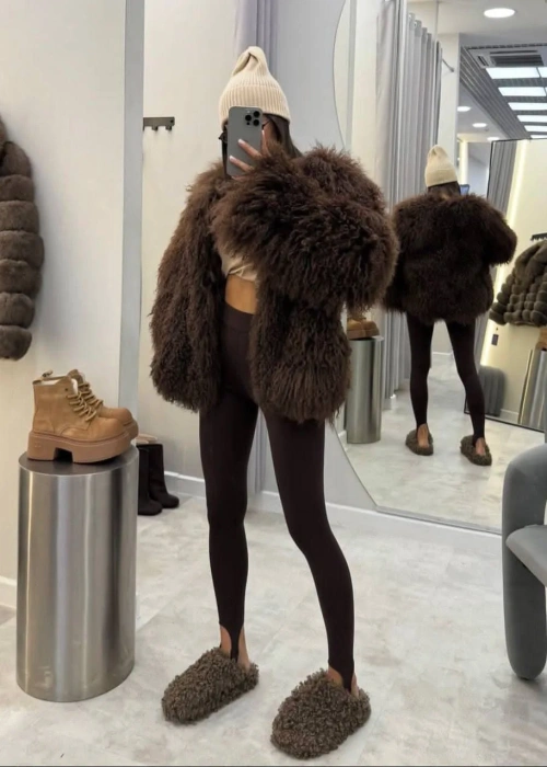 Лосины со штрипками женские (р-р 42-48)