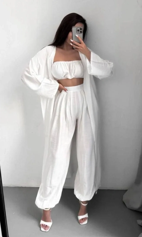 Костюм тройка летний женский (р-р 42-44)