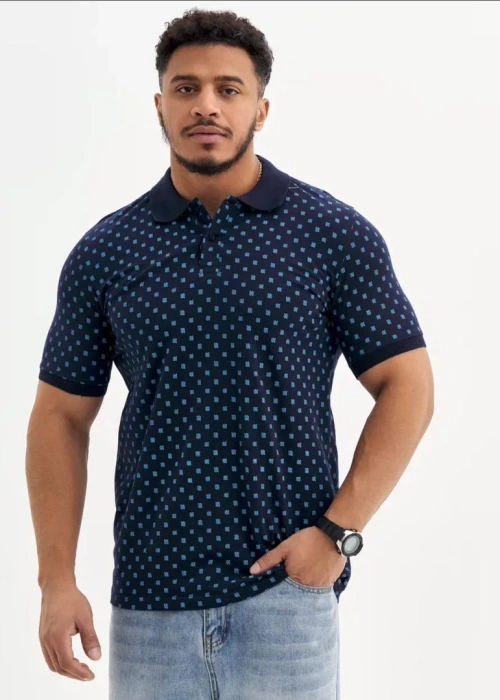 Футболка- поло с пуговицами мужская (р-р 48-56)