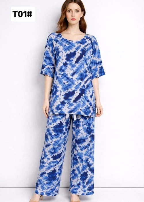 Комплект домашний брючный женский (р-р 54-60)