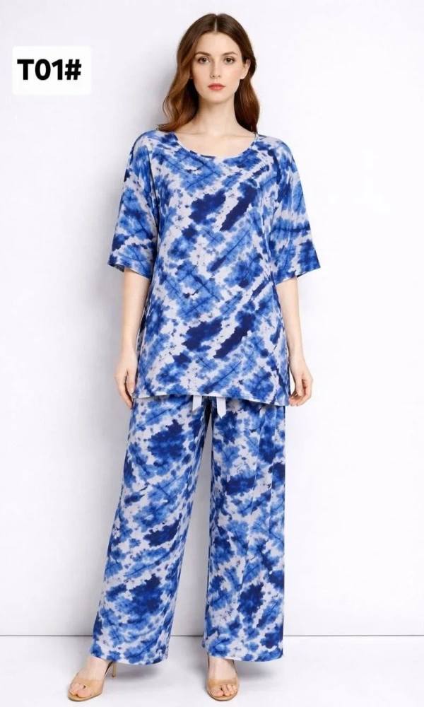 Комплект домашний брючный женский (р-р 54-60)