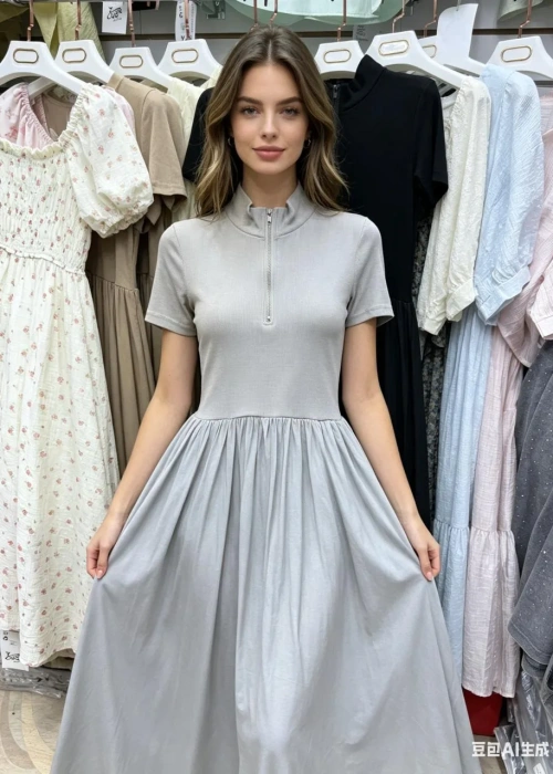 Платье на молнии женское (р-р S M L)