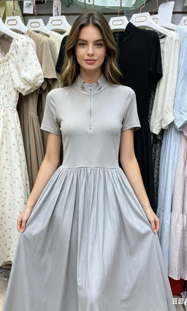 Платье на молнии женское (р-р S M L)