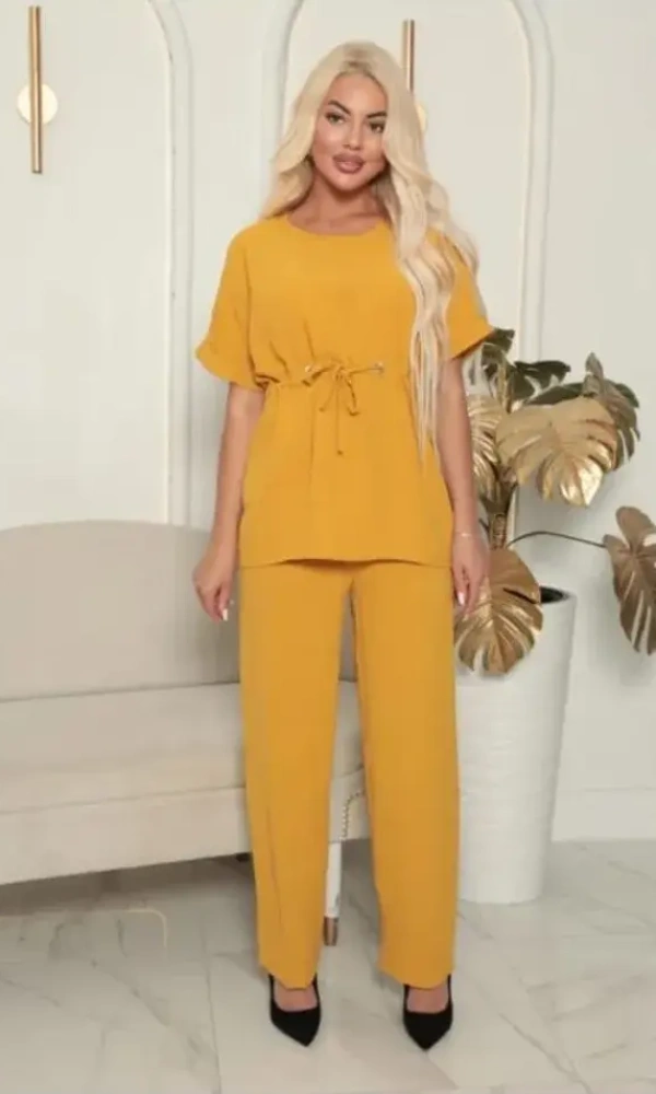 Костюм женский летний брючный (р-р 46-56)