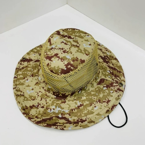 Шляпа камуфляжная с сеткой мужская (р-р 57-58)