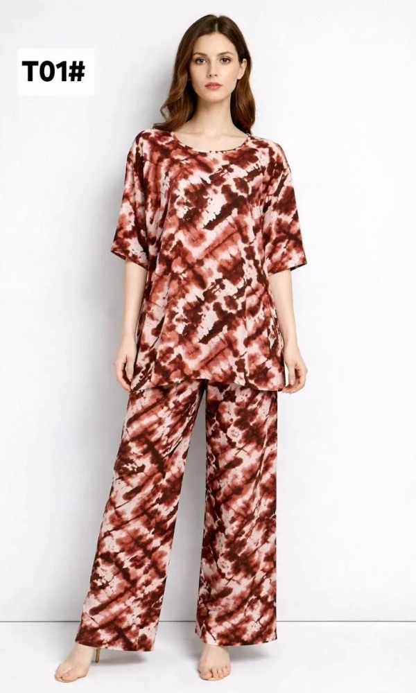 Комплект домашний брючный женский (р-р 54-60)