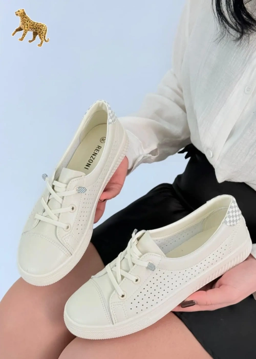 Кеды женские дышащие с быстрой шнуровкой (р-р 36-41)