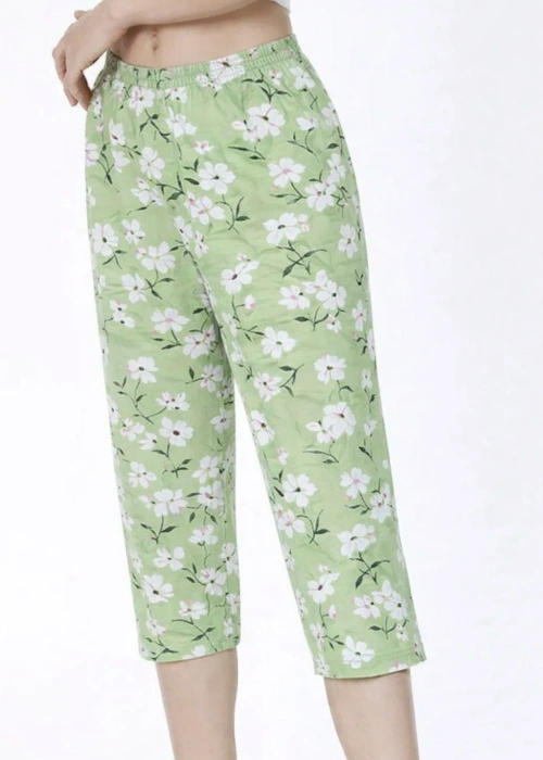 Бриджи женские в клетку, с карманами. Хлопок (46-56)