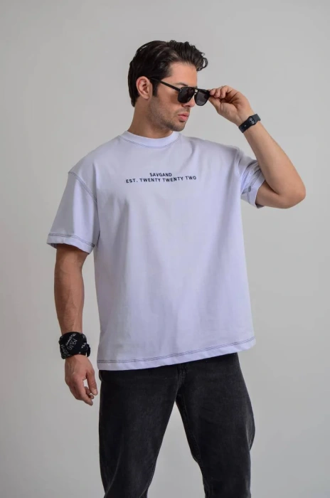 Футболка мужская с надписью (р-р M-4XL)