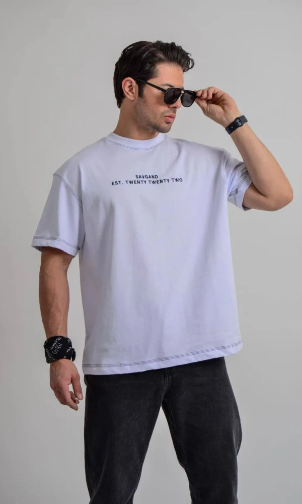 Футболка мужская с надписью (р-р M-4XL)