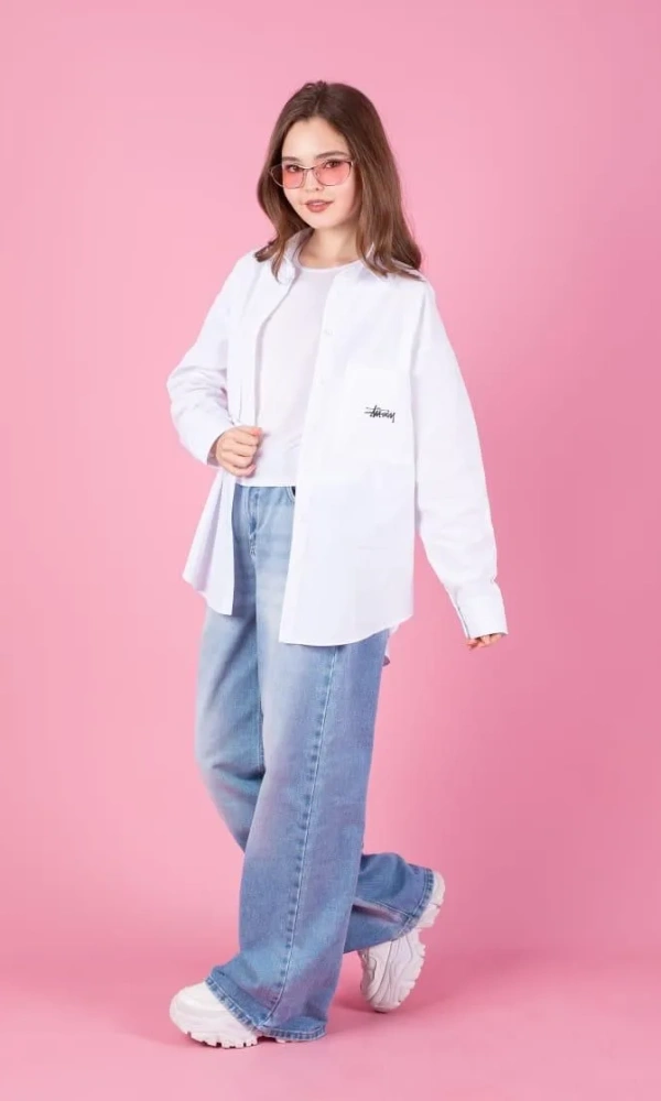 Рубашка и майка для девочки подростка (р-р 36-44)