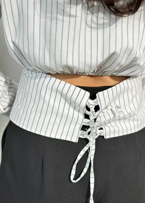 Рубашка-баска приталенная женская (р-р SS/MM)