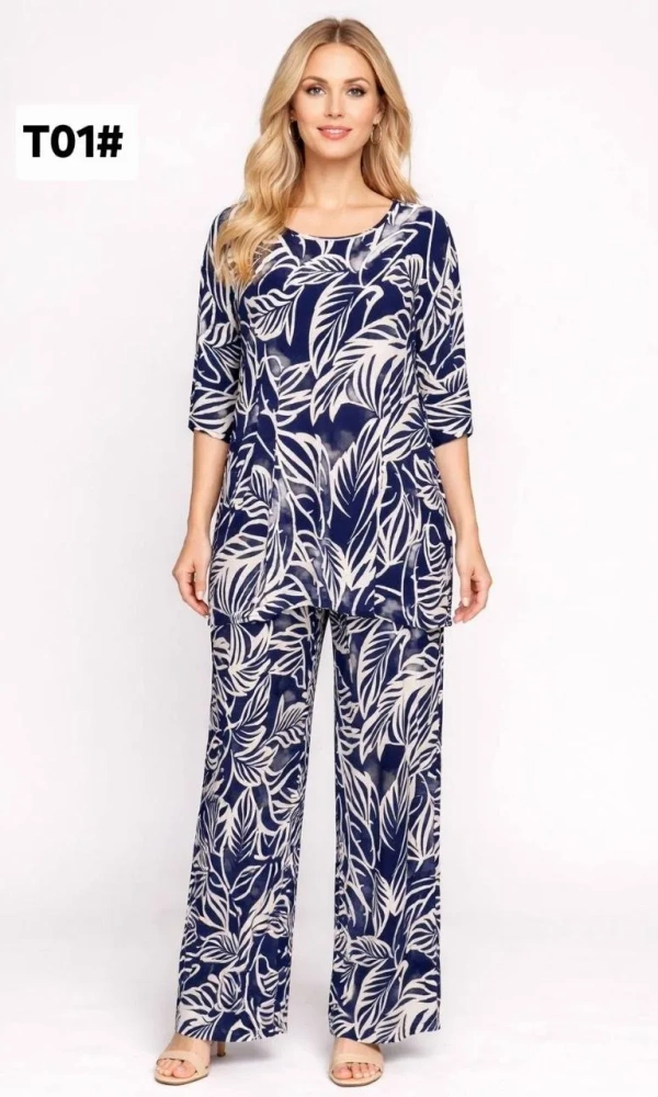 Комплект домашний брючный женский (р-р 54-60)