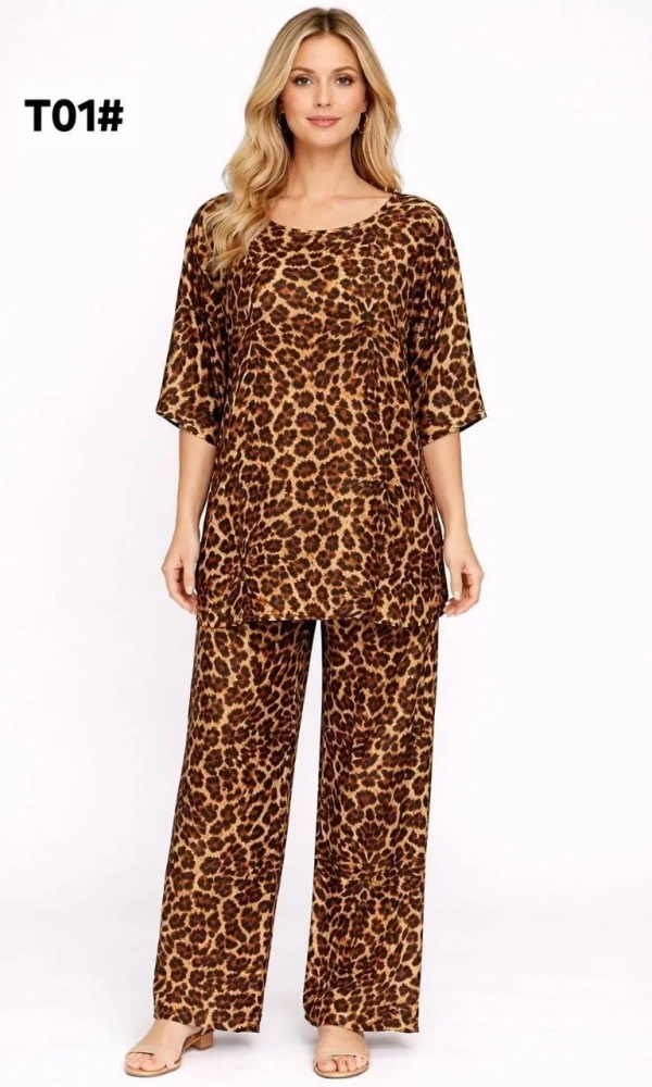 Комплект домашний брючный женский (р-р 54-60)