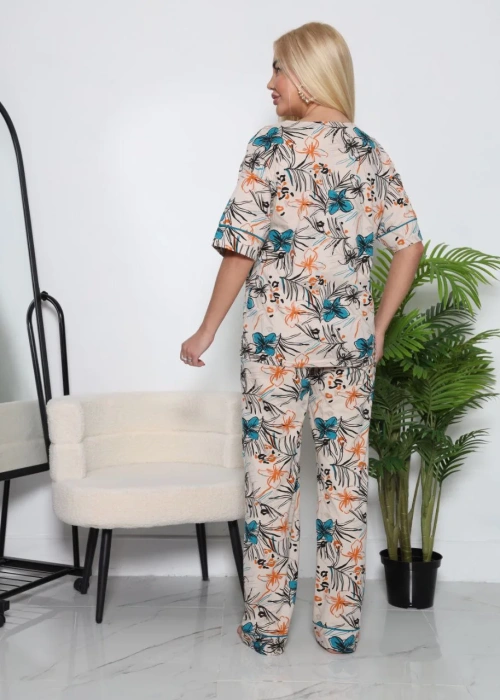 Пижама с брюками женская (р-р 46-56)