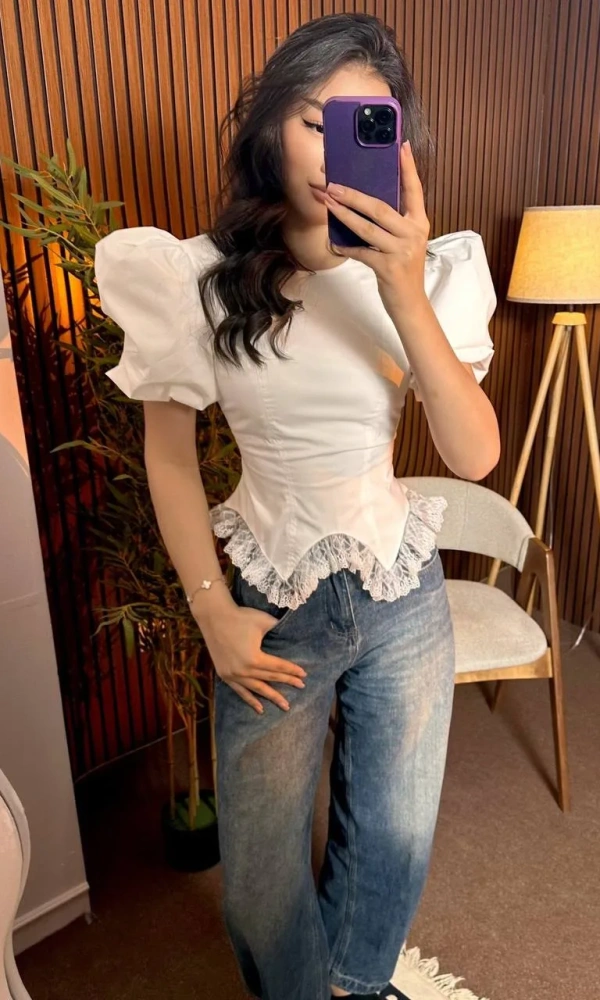 Топ с корсетным эффектом женский (р-р 42-44)