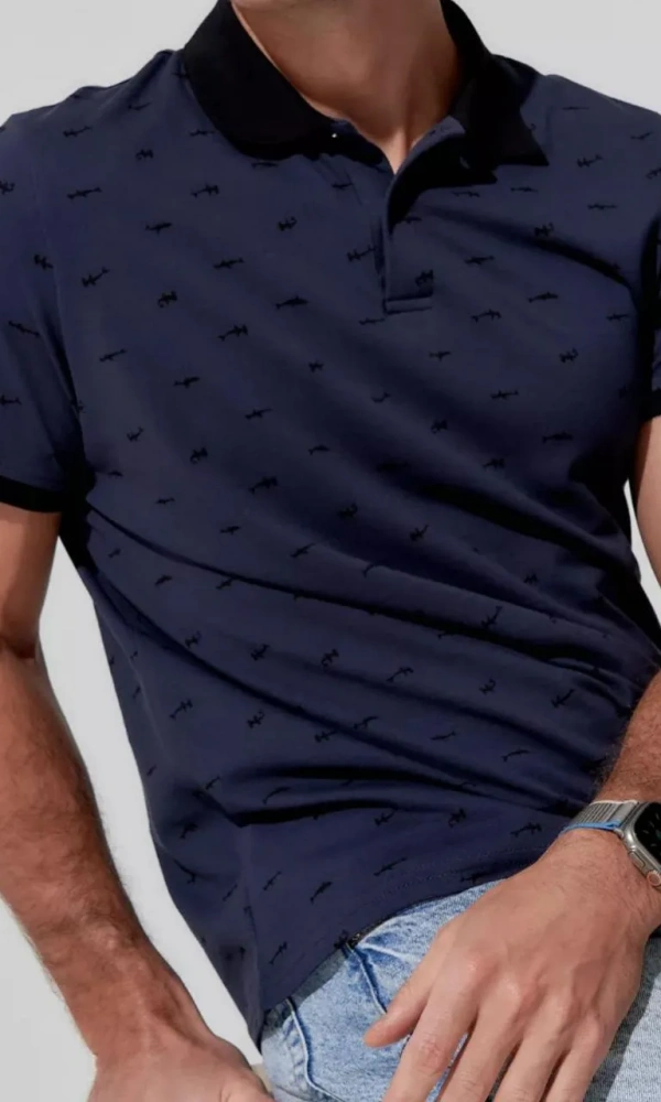 Футболка- поло с пуговицами мужская (р-р 48-56)