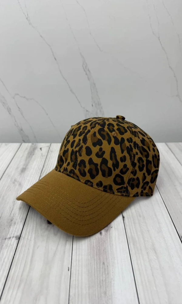 Кепка леопардовая унисекс (р-р 56-60)