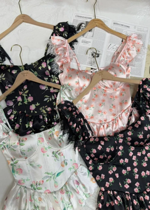 Топ-корсет атласный женский (р-р 42-44)