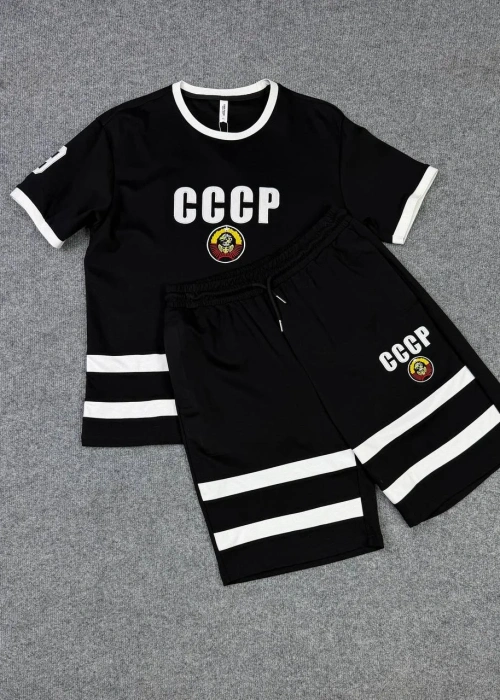 Спортивный костюм мужской, футболка-шорты (р-р 46-54)