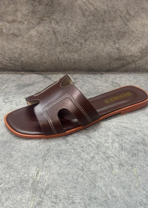 Шлёпки женские кожаные (р-р 36-40)