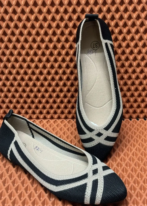 Балетки с узором вязаные женские (р-р 36-41)