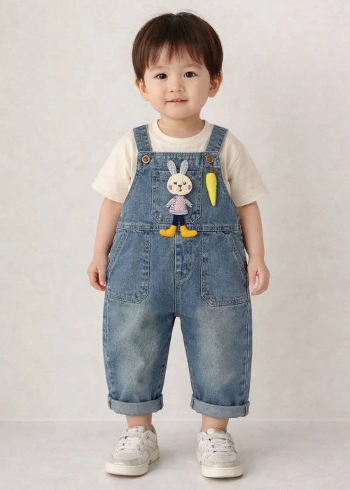Детский джинсовый комбинезон (р-р 1-5 лет)