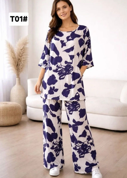Комплект домашний брючный женский (р-р 54-60)