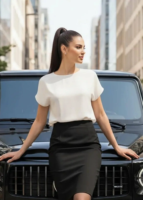 Футболка блузка шёлковая женская (р-р 50-56)