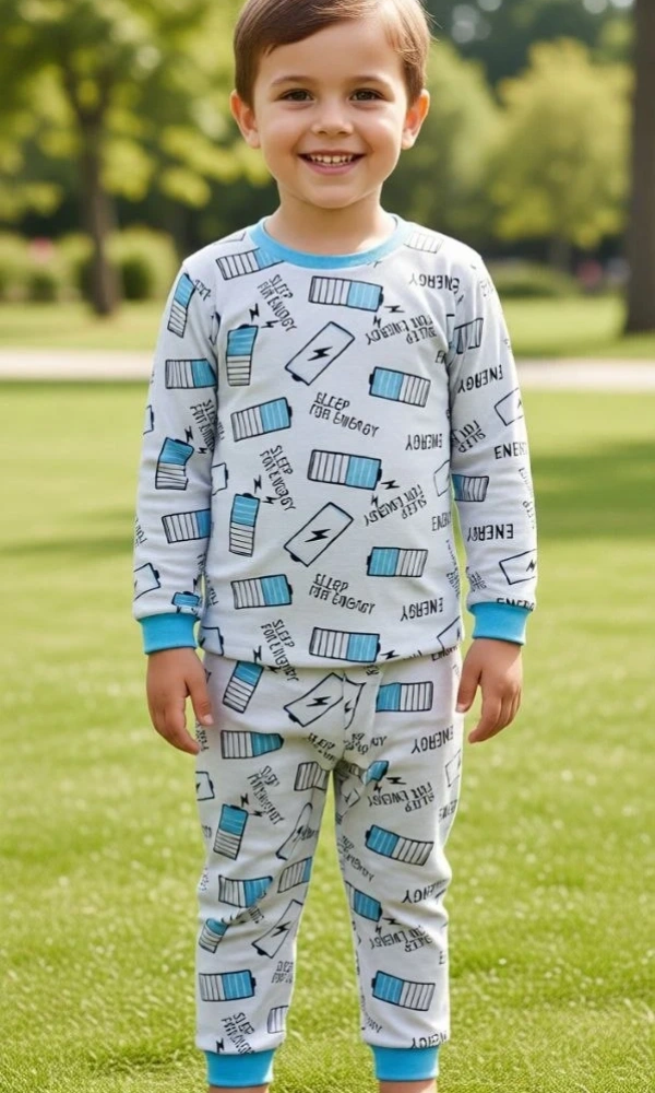 Пижама с длинным рукавом для мальчика (р-р 1-5 лет)