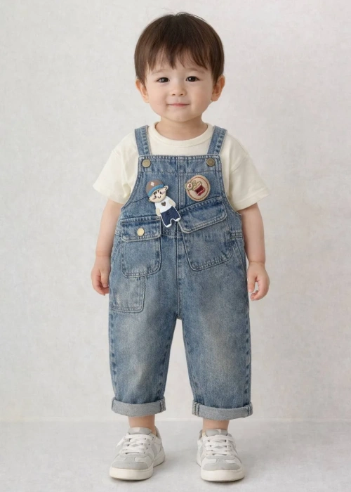 Детский джинсовый комбинезон (р-р 1-5 лет)