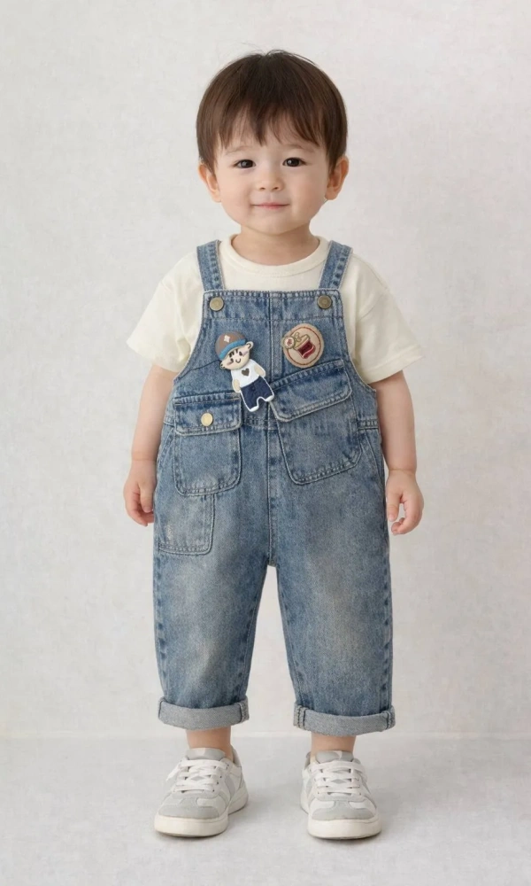 Детский джинсовый комбинезон (р-р 1-5 лет)