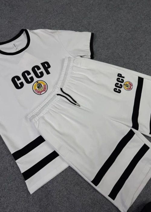 Спортивный костюм мужской, футболка-шорты (р-р 46-54)
