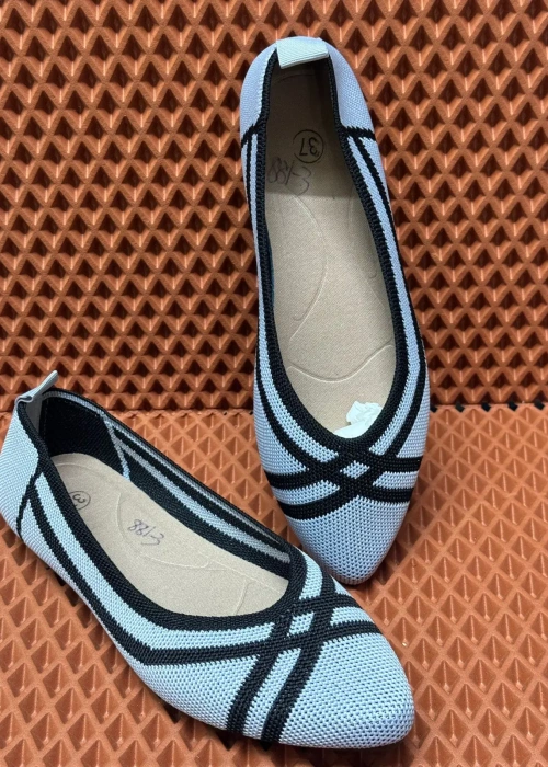 Балетки с узором вязаные женские (р-р 36-41)