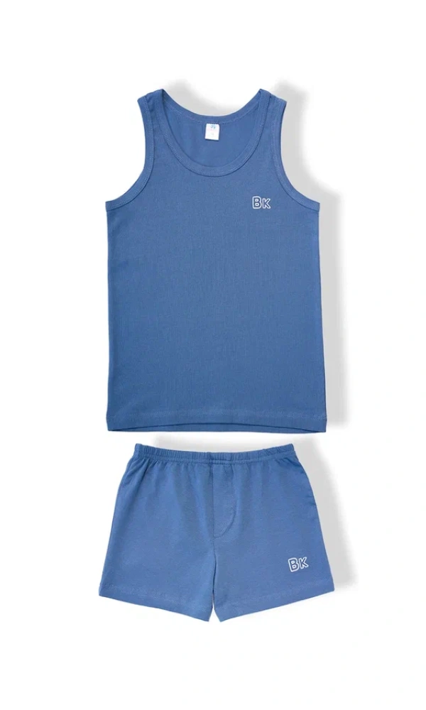 Комплект нижнего белья на мальчика , майка-боксеры ( 3-7лет)