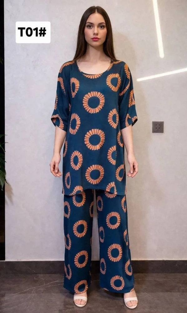 Комплект домашний брючный женский (р-р 54-60)